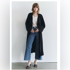 High Waisted Marine Straight Jeans by Zara